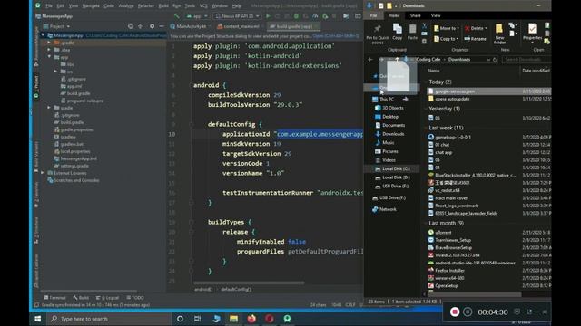 Connect Android Project to Firebase - Connect App to Firebase Android Studio Firebase Tutorial 2020 смотреть онлайн
