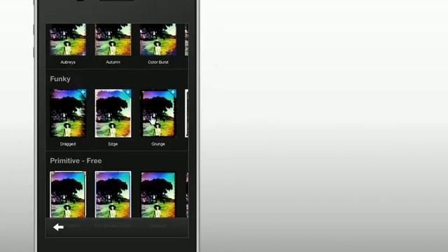 iPhone PHOTOSHOP EXPRESS　写真に枠をつける смотреть онлайн