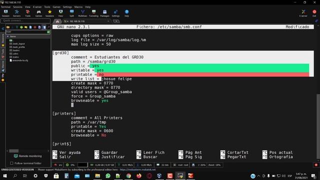 Servicio de Samba en CentOS 7 - Con Cliente Windows 10 смотреть онлайн