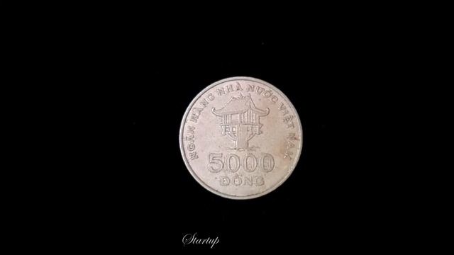 Монеты мира. Монеты Вьетнама. 5000 донг (донгов) Вьетнама.5000 DONG VIET NAM Нумизматика. Startup-97 смотреть онлайн