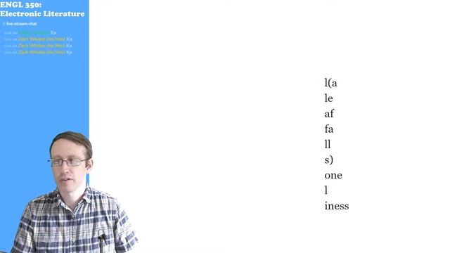 Electronic Literature: Kinetic Poetry смотреть онлайн