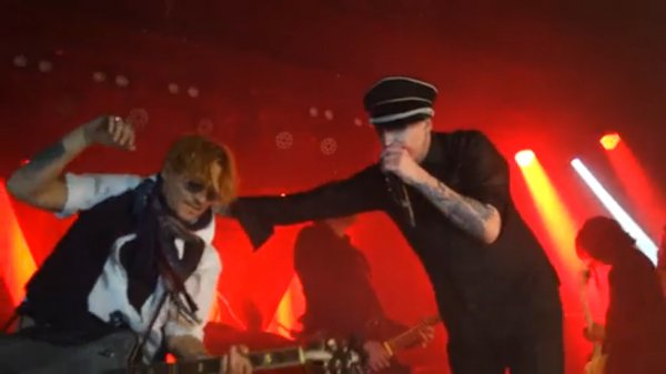 Johnny Depp & Marilyn Manson - The Beautiful People (2014)