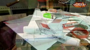 Ту-154 из бумаги  Tu-154  papercraft 1:100