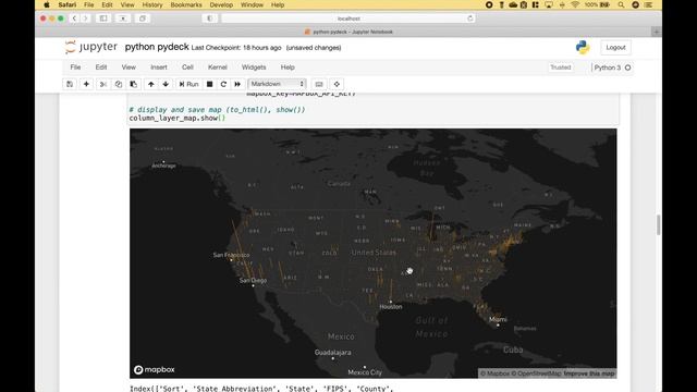 Python 3D Maps with pydeck смотреть онлайн