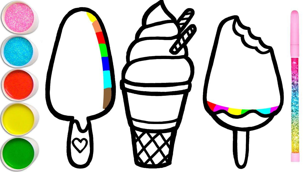 How to draw a princess dress, a unicorn, beach clothes, an elephant with a baby elephant for kids смотреть онлайн