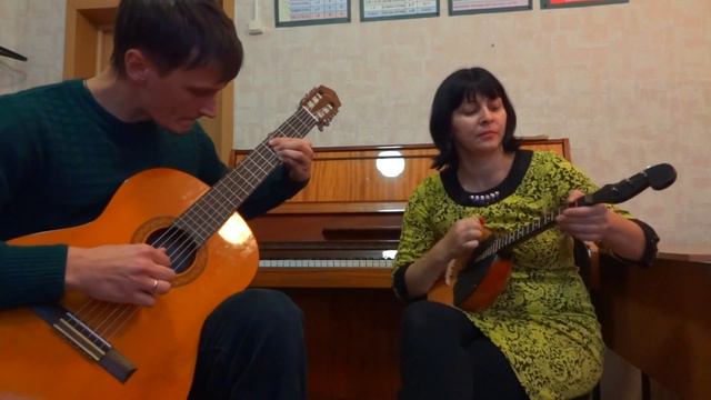 Phantom of the Opera - Duo Christine and ghost. guitar and domra. Призрак оперы гитара и домра смотреть онлайн