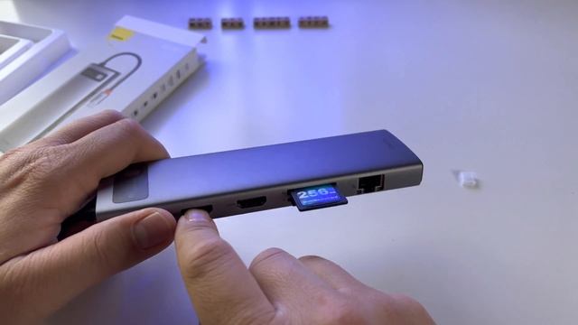 Review Baseus 11 in 1 USB-C Hub docking station - unboxing & test смотреть онлайн