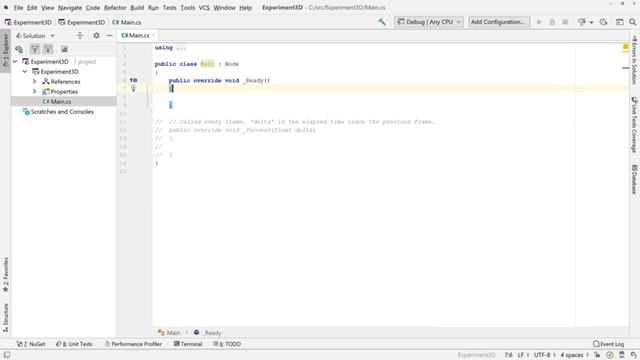 Godot 3 - 3D Mesh Manipulation - 01 - Introduction to using C# with the Rider IDE смотреть онлайн