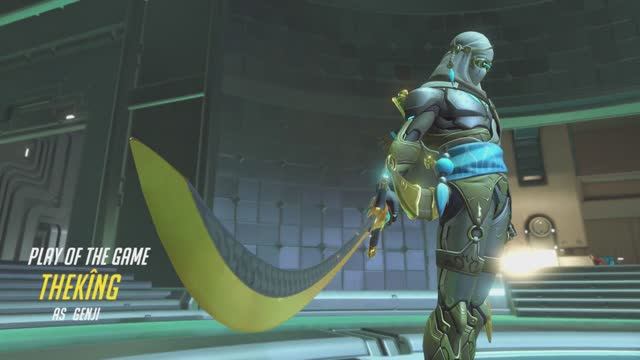 Overwatch Genji POTG's and Highlights Perfect Deflect!!!