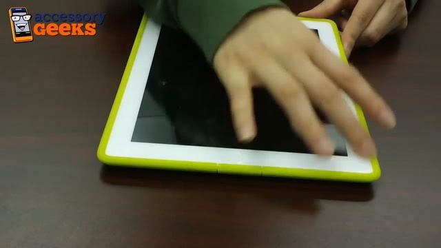 Macally Neon Green iPad 2 Case with Stylus смотреть онлайн