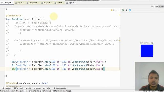 Jetpack Compose tutorial in Hindi #7 - Column & How to style Column смотреть онлайн