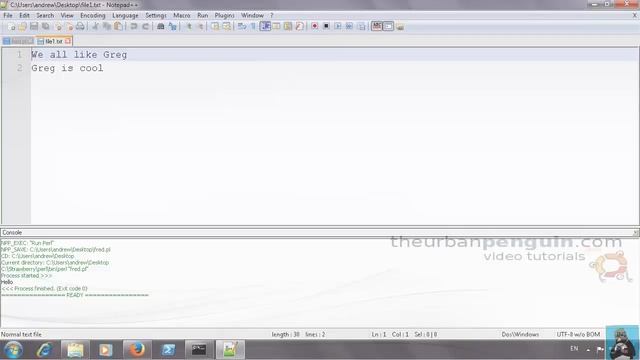 Perl In Place Edits to Text Files from the Windows Command Line смотреть онлайн