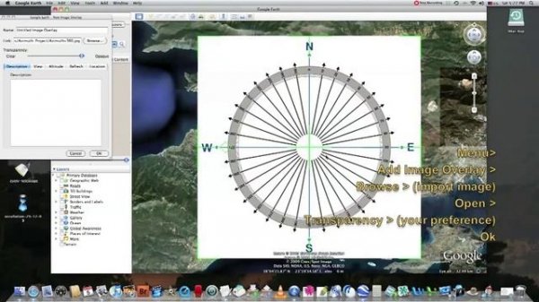 Azimuth & Google Earth