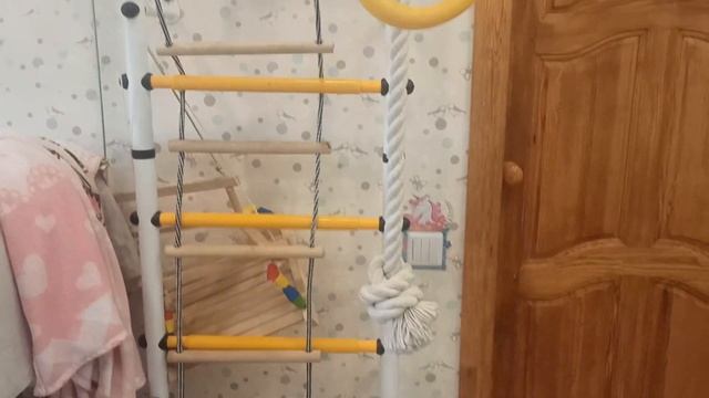 Шведская стенка ЮА пристенный. Юный Атлет. Обзор смотреть онлайн