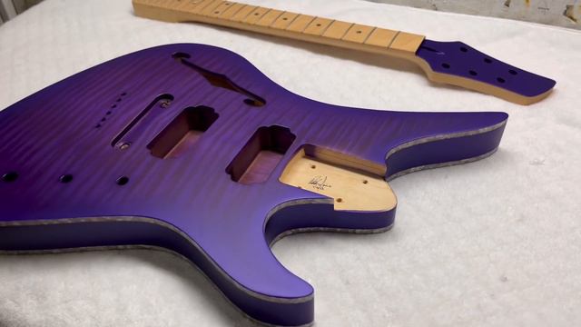 Custom built Synyster Gates Style Schecter guitar - Paint by Sims Custom Shop смотреть онлайн