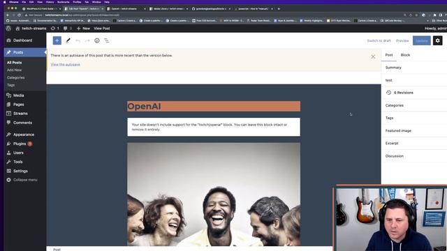 Stream: Mar 9, 2023 | Wrapping up the OpenAI block | WordPress | Gutenberg | Tutorial смотреть онлайн