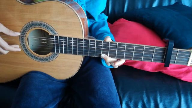 Naruto Shippuden opening 3 Blue Bird Guitar by Thomas 10 y.o. смотреть онлайн