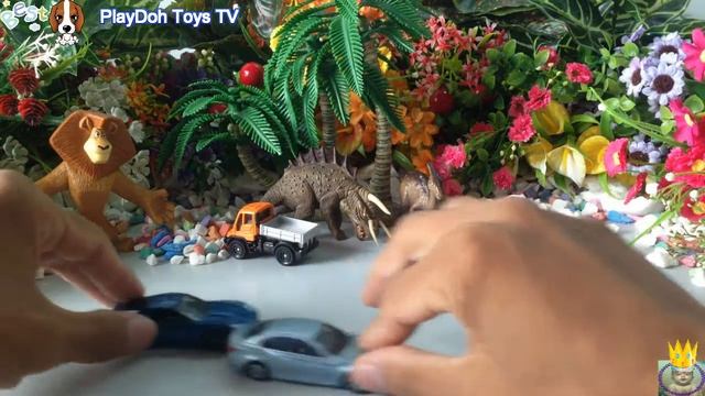 Volkswagen Polo,Hitachi Rigid Dump Truck EH3500AC | Yanmar Tractor EcoTra | Toys For Kids смотреть онлайн