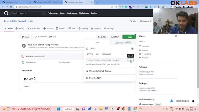 Lecture 6 - How to download git repository смотреть онлайн