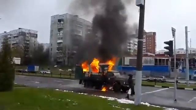 Чей грузовик горит? Витебск смотреть онлайн
