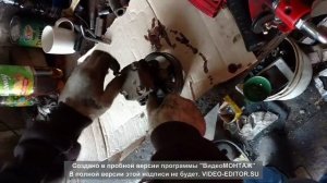 снятие и разборка насоса гур мазда 3 BK2003 2009