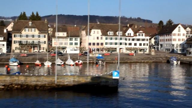 Цюрих, Цюрихское озеро. На корабле PANTA RHEI. Часть-2 смотреть онлайн