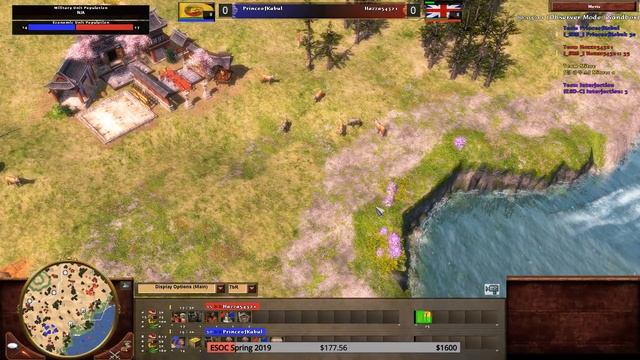 [AoE3] ESOC Autumn Championship 2018 — RO16: Hazza54321 vs PrinceofKabul смотреть онлайн