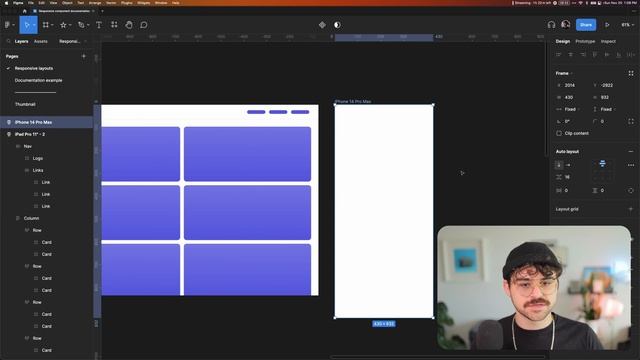 Responsive design in Figma with Breakpoints смотреть онлайн