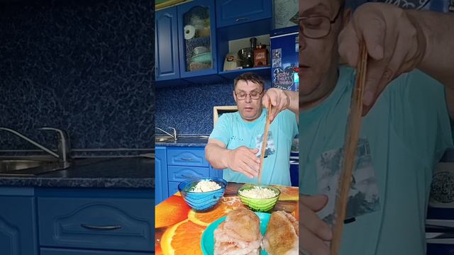 Рулетики из Куриной Грудки с необычной начинкой (Курога, Чернослив). смотреть онлайн