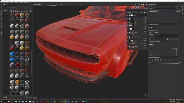 ?Substance Painter 3D.? Текстурирование концепта Dodge Hellcat. Часть 2 смотреть онлайн