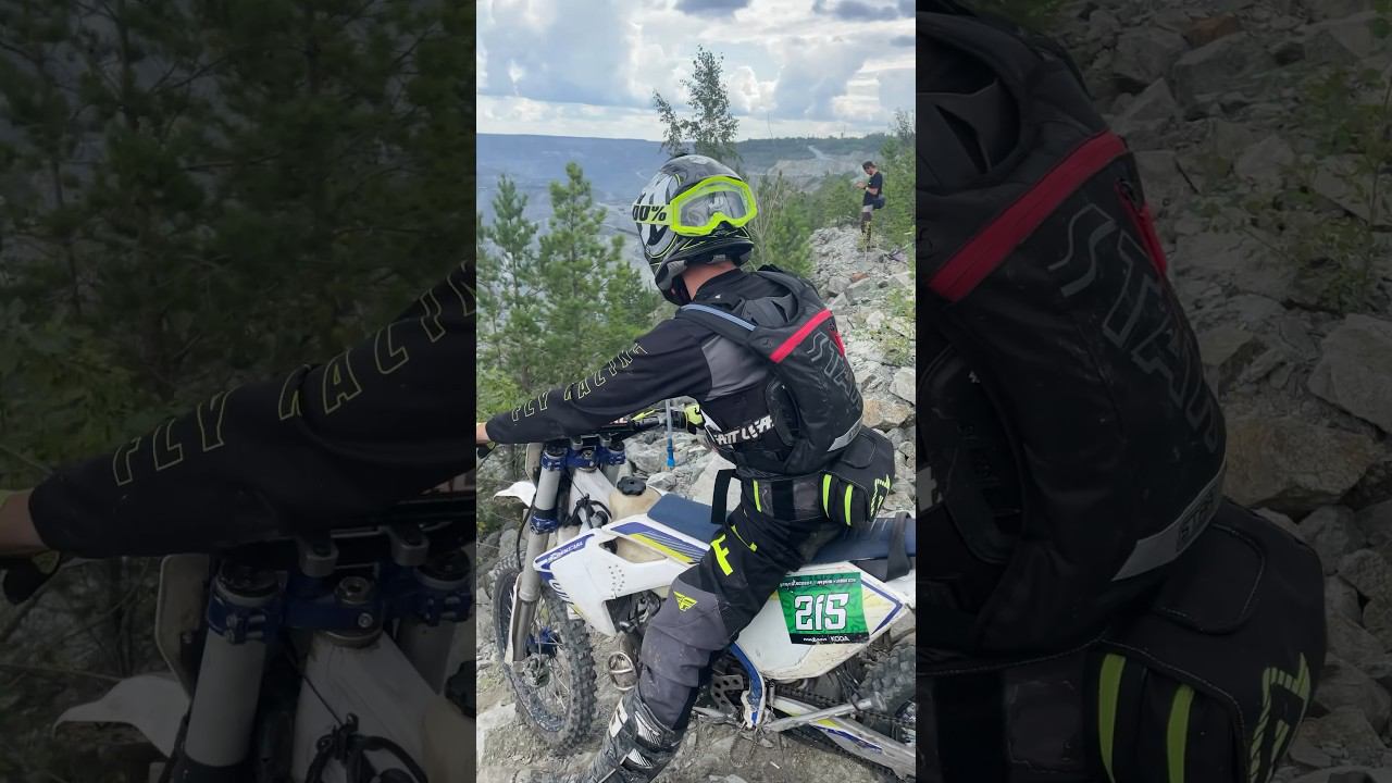Думает ехать, не ехать #hardenduro #youtubeshorts #enduro смотреть онлайн