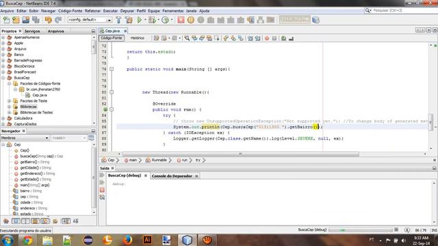 Buscando Cep Online Com Java