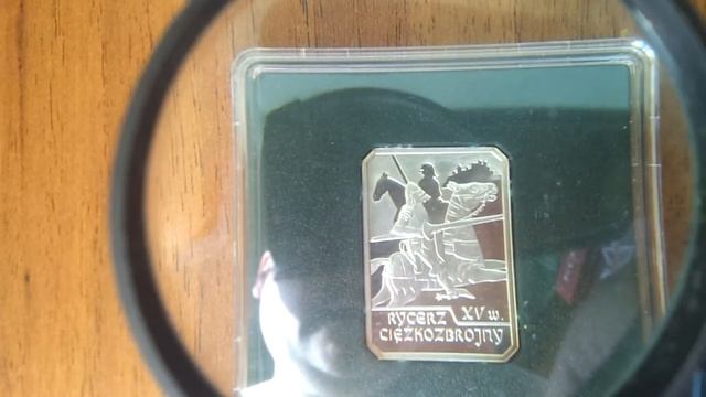 10 злотых 2007 Кавалерия Рыцарь XV в. (серебро) смотреть онлайн