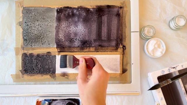 Акварель и соль | Применение соли в акварели | Как сделать красивые разводы солью смотреть онлайн