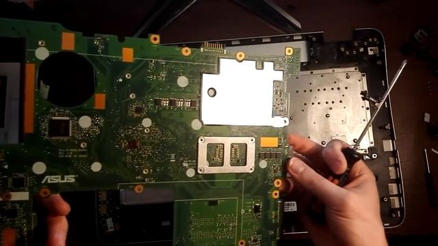 Ноутбук Asus N751JK. Детальная разборка смотреть онлайн