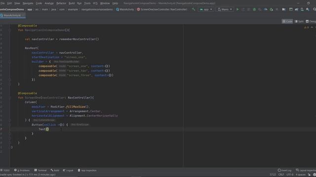 Navigation in Jetpack Compose - Basic Navigation смотреть онлайн