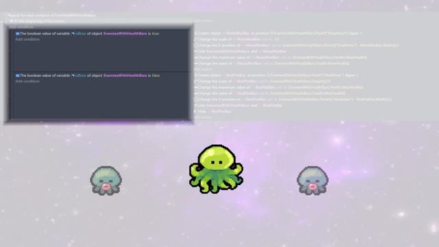 How to Create Dynamic Health Bars for All Enemies - Gdevelop 5 Tutorial смотреть онлайн
