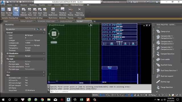 Autocad plant 3d - BAI 8 XUAT ISOMETRIC,CHIA SPOOL смотреть онлайн