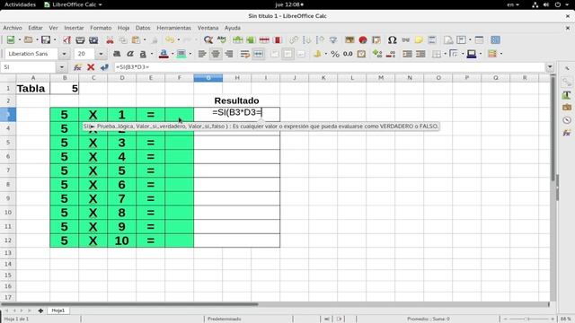 Como programar un Juego Educativo en Libre Office [Calc] * Tablas de Multiplicar* смотреть онлайн