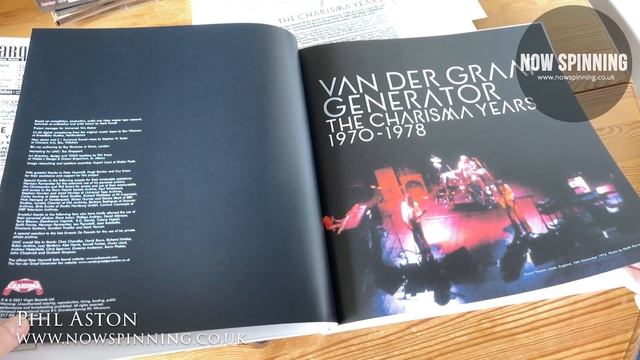 Van Der Graaf Generator - The Charisma Years - Unboxing Video and Review смотреть онлайн