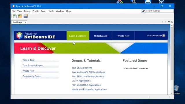 Windows 10, установка Apache NetBeans 11.0 LTS и плагина темной темы оформления #17 смотреть онлайн