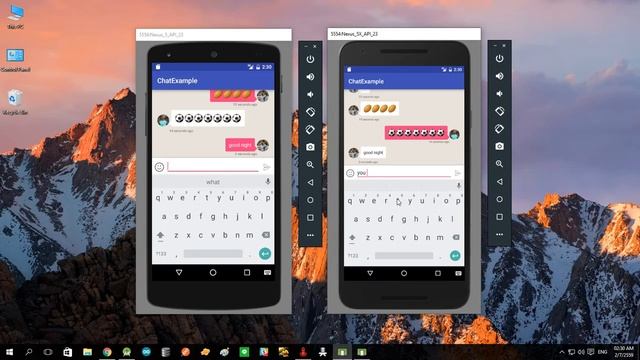 Chat Android without Socket.io смотреть онлайн