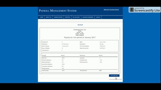 Payroll Management System | PHP and MySQL Project Source Code | PHP MySQL CRUD Project смотреть онлайн