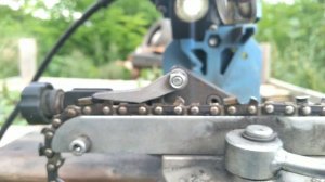 Заточка цепи на станке по правилам. Пильная цепь с точными измерениями и углами.
