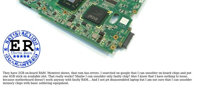 Asus P50IJ faulty ram смотреть онлайн