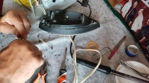 Ремонт советского утюга.