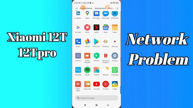 Xiaomi 12T, 12T Pro Network Problem / Mobile data not working смотреть онлайн