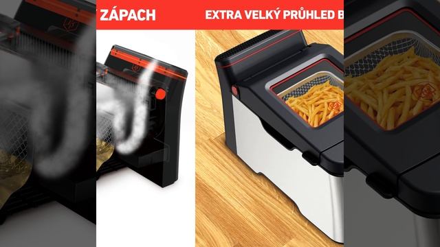 (CZ) - Tefal Clear Duo Deep Fryer - FR600D10 - Představení смотреть онлайн