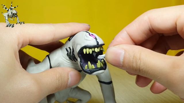How To Make Ben10 Fusion Alien Using Clay Tutorial ｜ Ben10 Clay