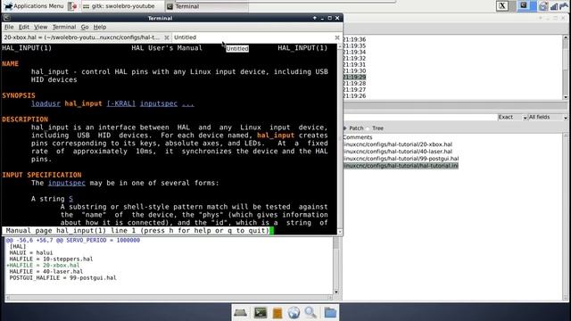 LinuxCNC HAL #5: XBox Controller, Hal_input, And Subroutines